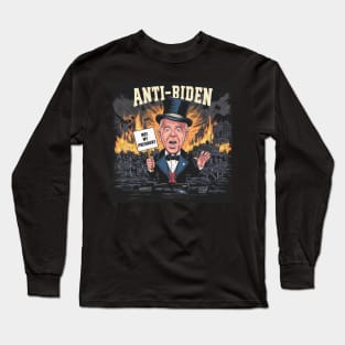 Anti Biden Not My President Long Sleeve T-Shirt